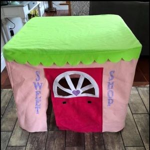 Handmade Card table playhouse